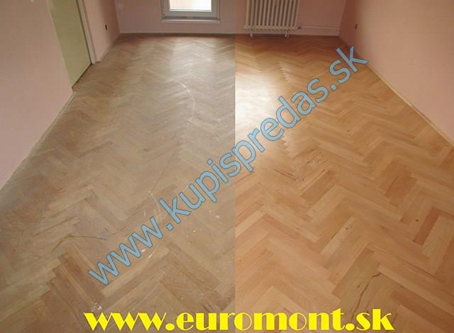 Brúsenie parkiet Bratislava