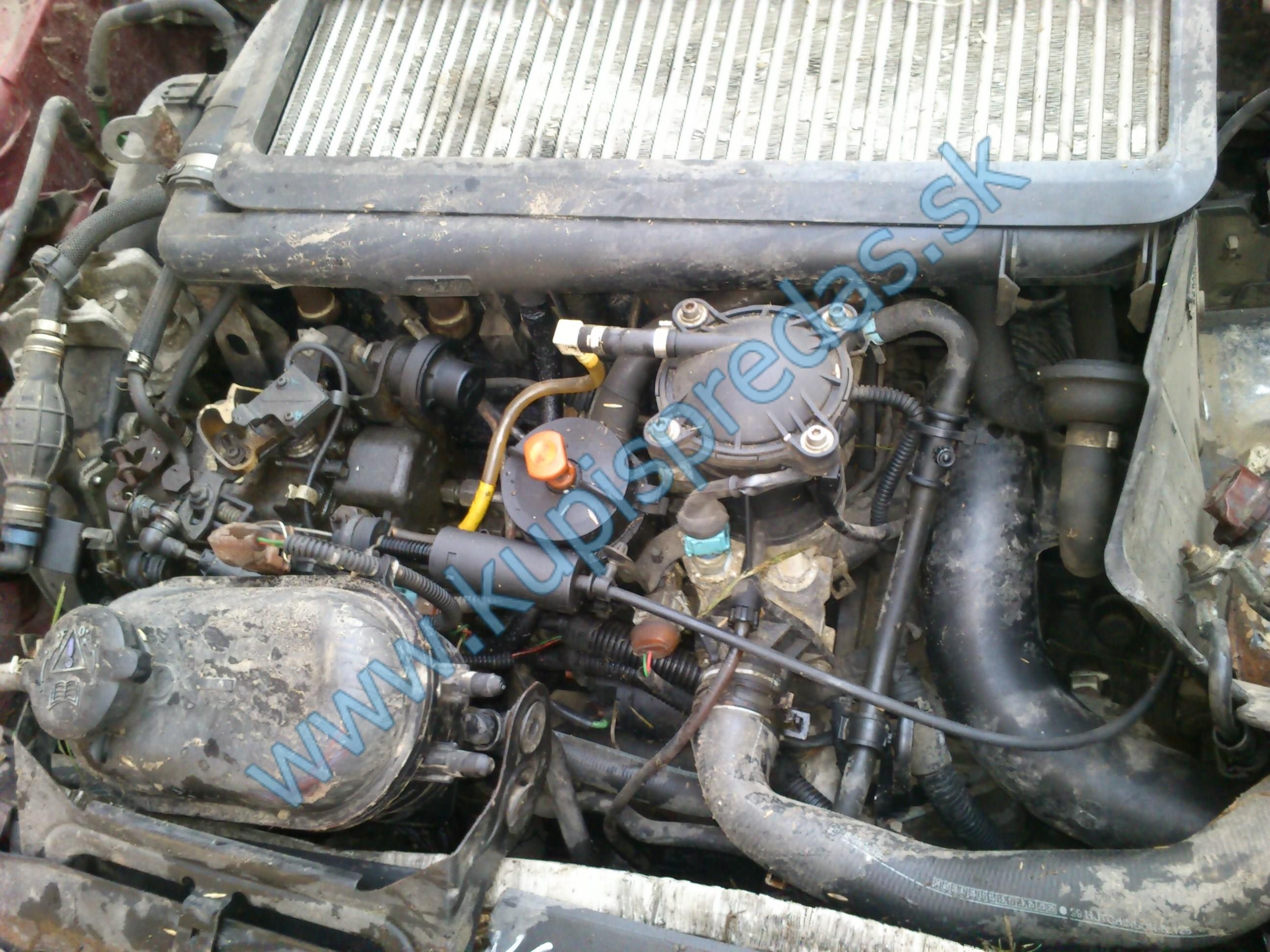 Peugeot 306 1,9 D 2000 kód motora WJY