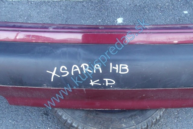 zadný nárazník na citroen xsara I, 