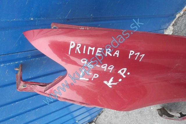 náhradné diely, ľavý predný blatník na nissan primera p11 xx