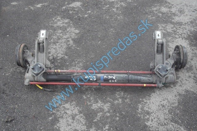zadná náprava na peugeot 306, citroen xsara, zx, bubnová