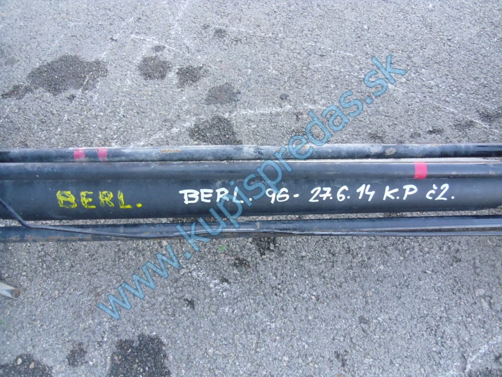 zadná náprava na citroen berlingo, peugeot partner, xsara picasso 