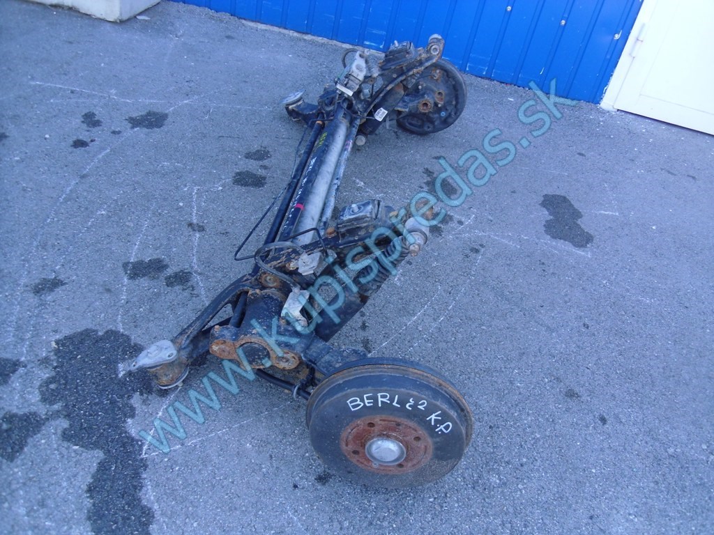 zadná náprava na citroen berlingo, peugeot partner, xsara picasso 