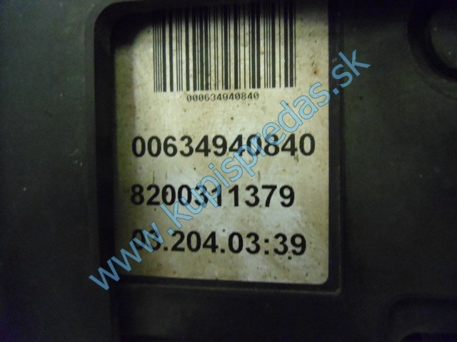 elektronická ručná brzda na renault scénic 2