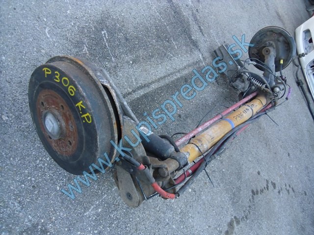 zadná náprava na peugeot 306, citroen xsara