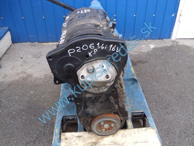 motor na peugeot 206 1,6 16V, NFU, autodiely na peugeota