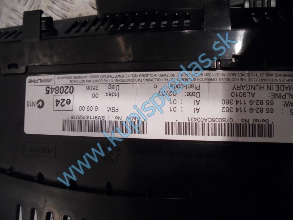 Kompletná navigácia GPS BMW 3 E90 E91 E92 E93 