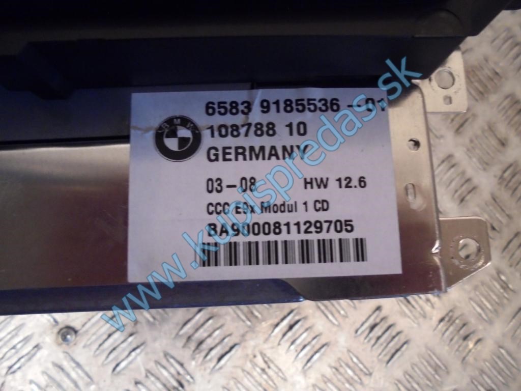 Kompletná navigácia GPS BMW 3 E90 E91 E92 E93 