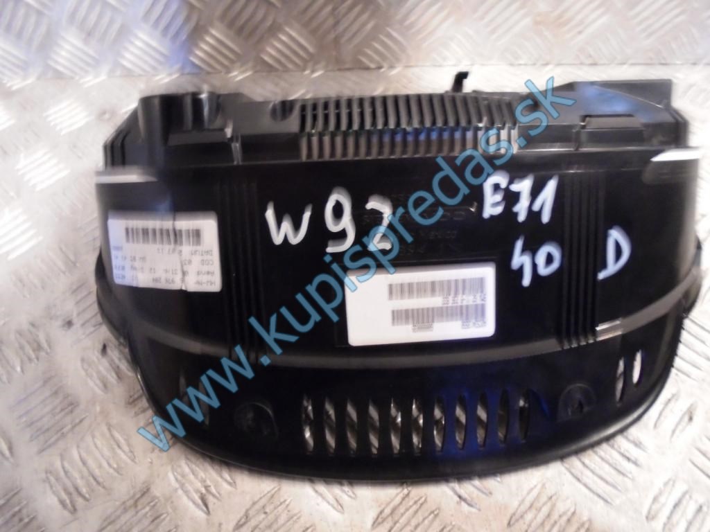 Prístrojový panel BMW X5 X6 E70 E71 4.0D