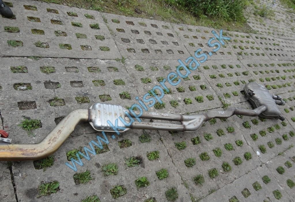 Výfukové potrubie s tlmičom BMW F01 730d