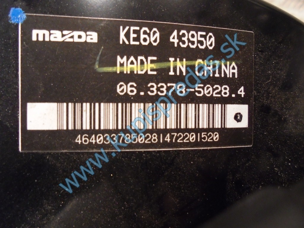 Servo posilovač brzd MAZDA CX5 2.0i