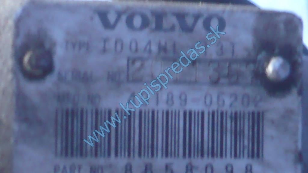 Turbodúchadlo VOLVO S60 V70 S80 XC70 2.4T  