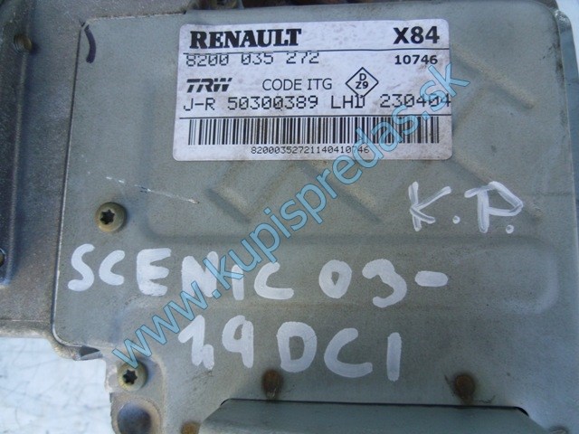 elektrické servočerpadlo na renault scénic 2, autodiely na renault scénic