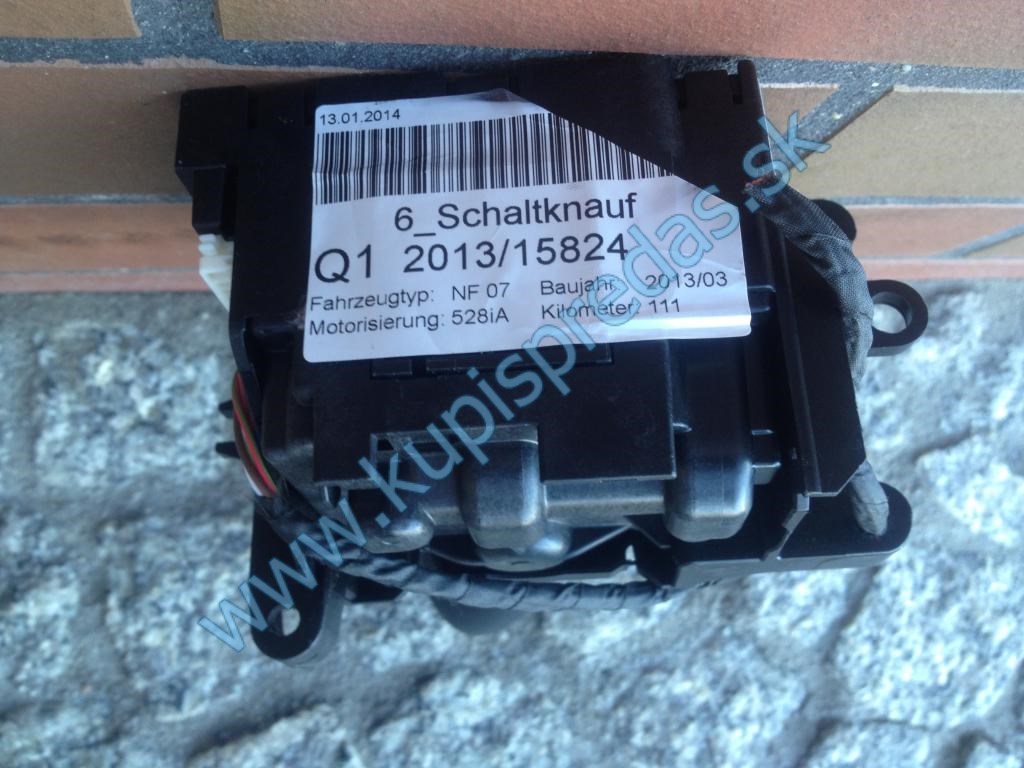 Radiaca páka BMW 5 F07 F10 F11 / BMW 6 F06 F12 F13 / BMW 7 F01 F02 / BMW X3 F25