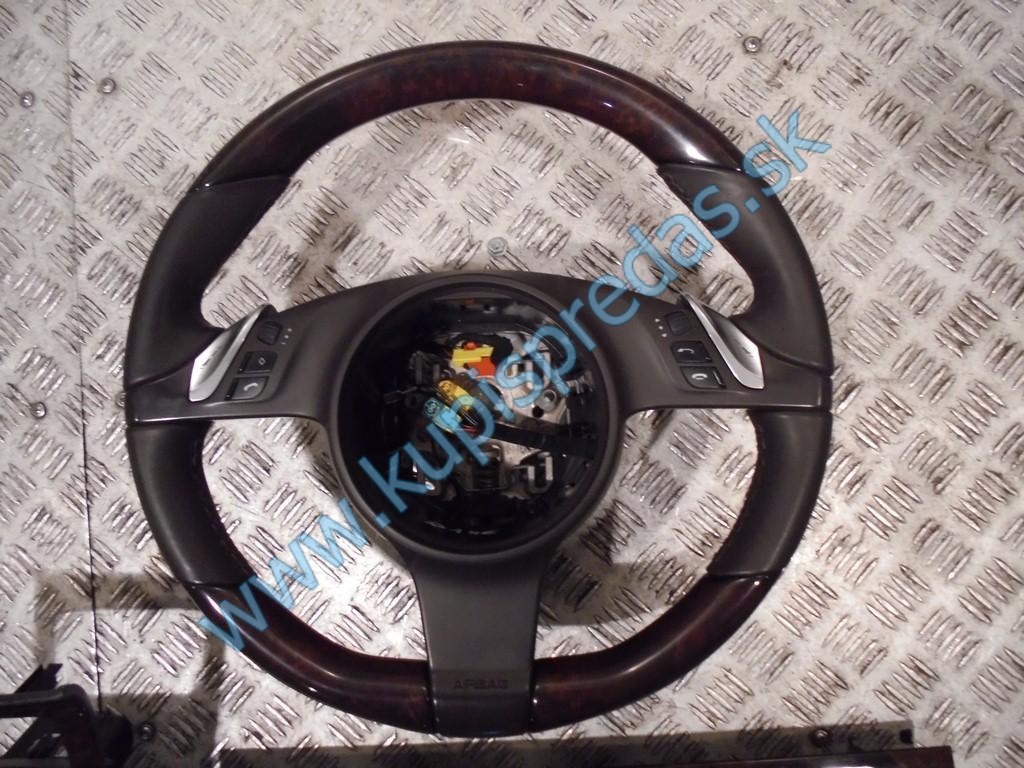Ozdobné lišty + volant PORSCHE CAYENNE 7P5  