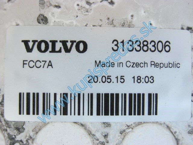 Intercooler - chladič vzduchu VOLVO XC90 