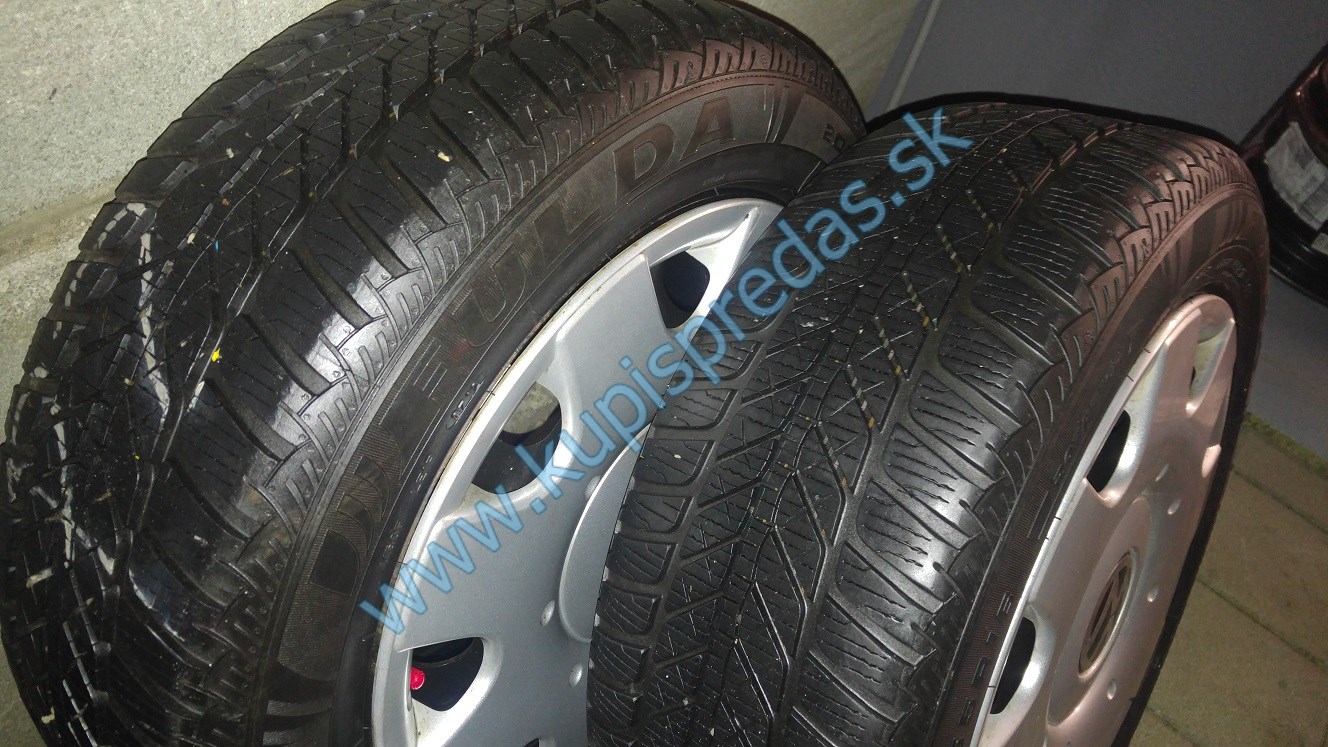 Zimné gumy plechové disky 205/55/R16 5x112 