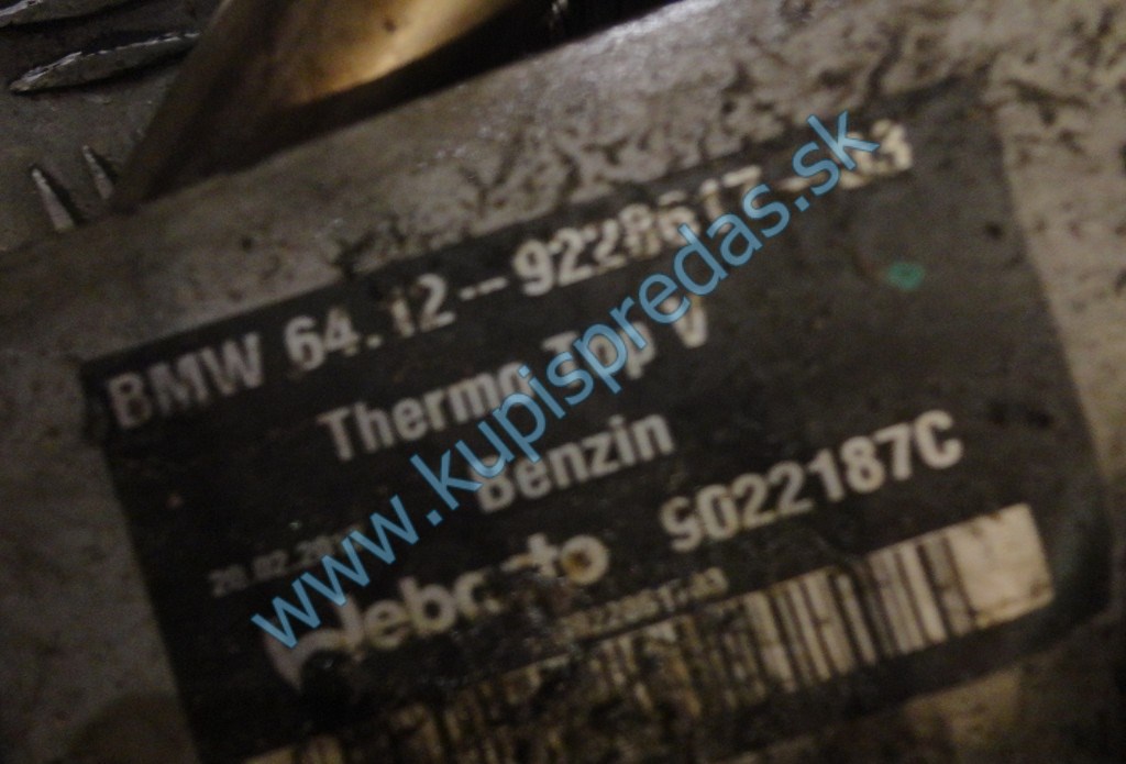Nezávislé kúrenie Webasto BMW 5 F10 F11