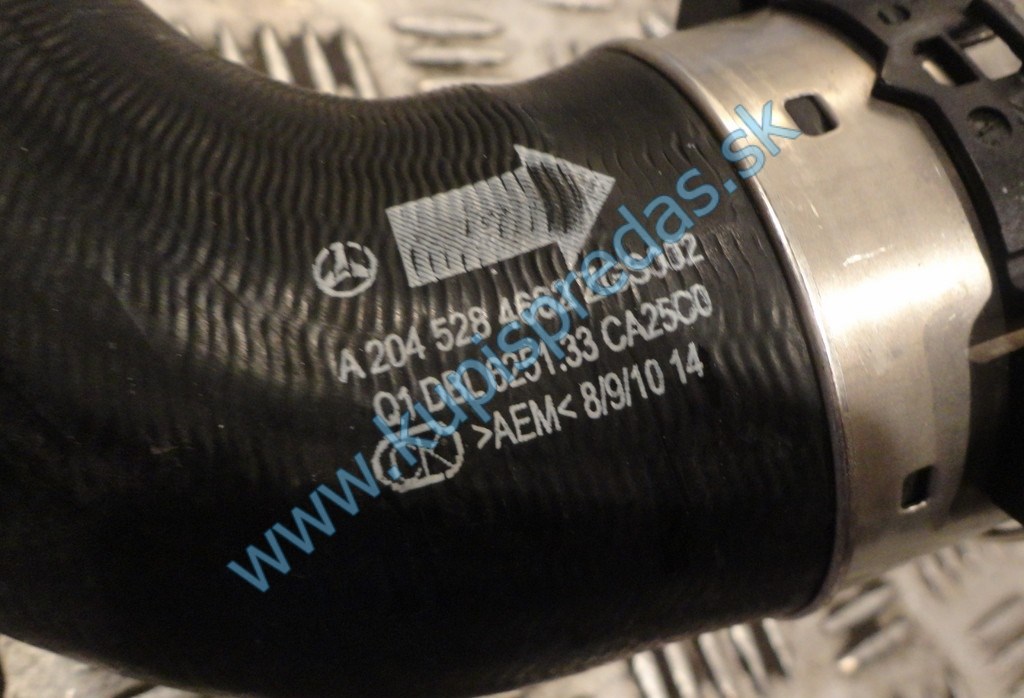 Hadica intercoolera MERCEDES E W207 2.5CGI