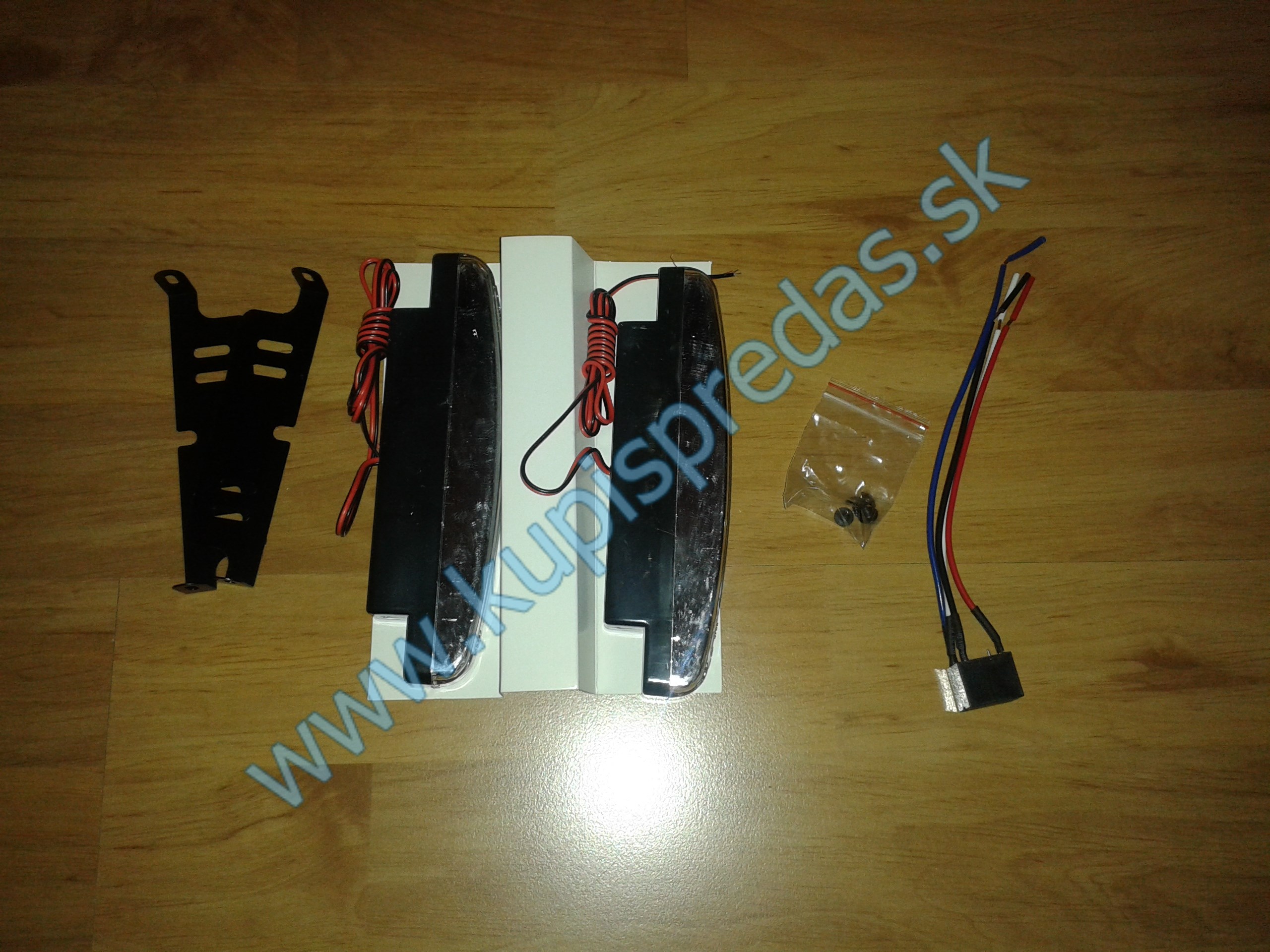 LED denné svietenie 12V DRL, E4 - nepoužité, homologizované