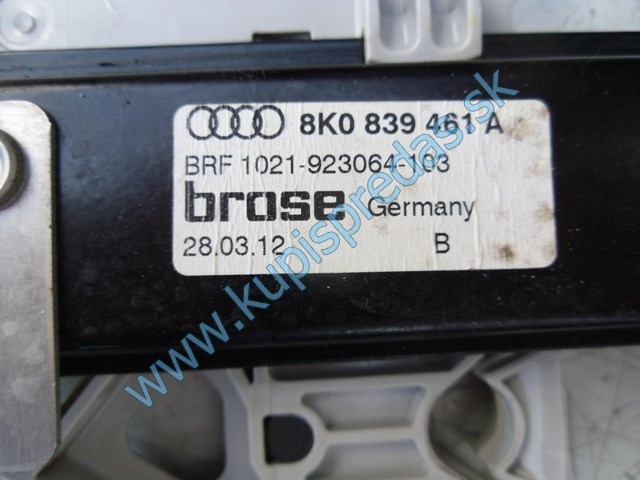 ľavé zadné sťahovanie na audi a4 sdn, autodiely na audi a4