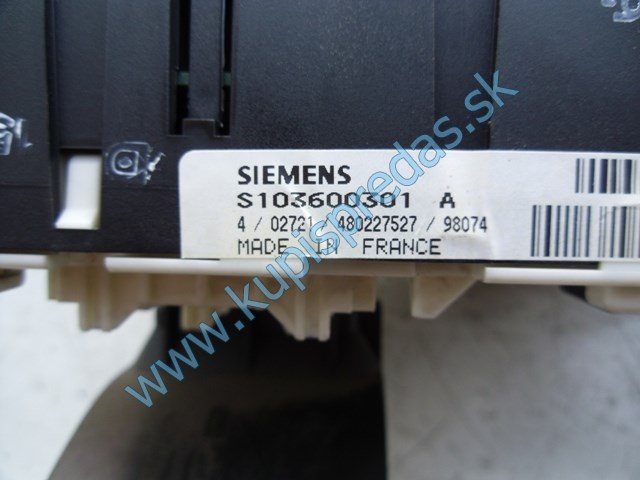 poistková skrinka na renault megane scénic 1,6i 8V, autodiely na renault scénic, 