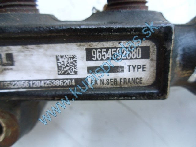 vstrekovacia rampa na peugeot 307 1,6hdi, autodiely na peugeot 307, 