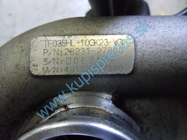 turbo na hyundai santafe 2,2crdi, autodiely na hyundai santafe, 