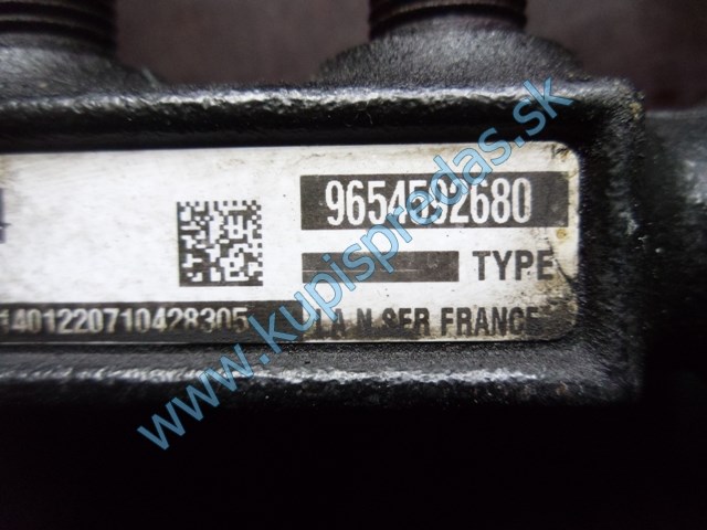 vstrekovacia rampa na peugeot 207, 1,6hdi, autodiely na peugeot 207, 