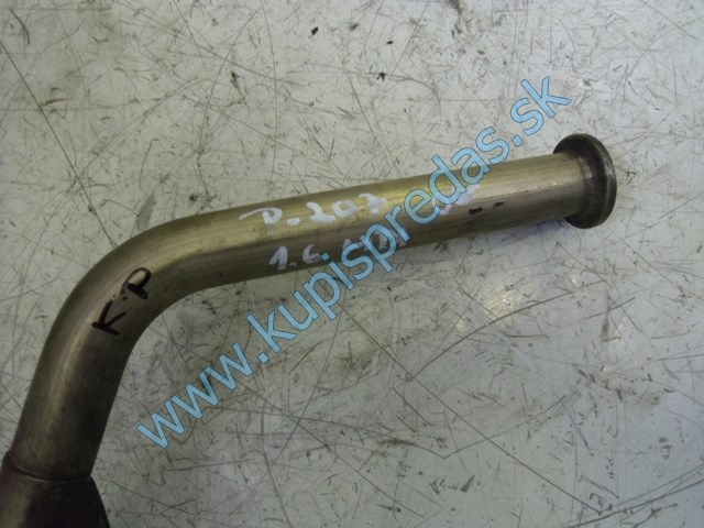 rúrka na egr na peugeot 207 1,6hdi, autodiely na peugeot 207, 