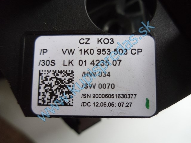 spínacia skrinka na škodu octáviu 2, 1,9tdi, autodiely na škoda octávia 2