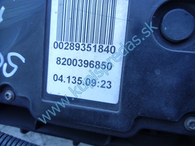 elektrická ručná brzda na renault grand scénic, autodiely na renault scénic