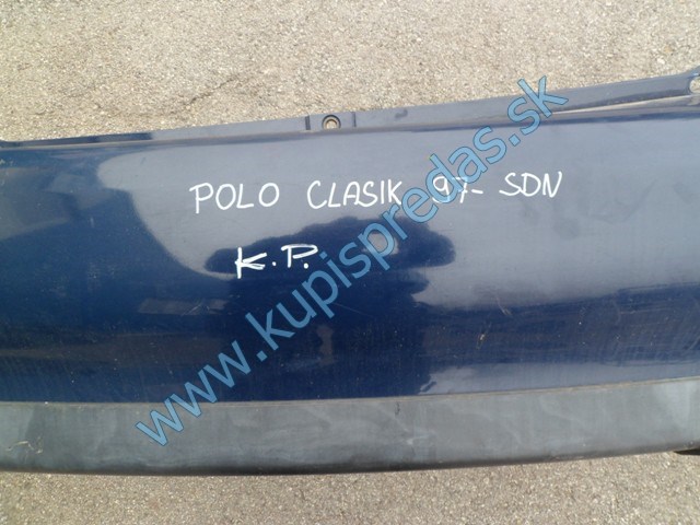 zadný nárazník na vw polo classic sedan, sdn, autodiely na volkswagen polo classic, 