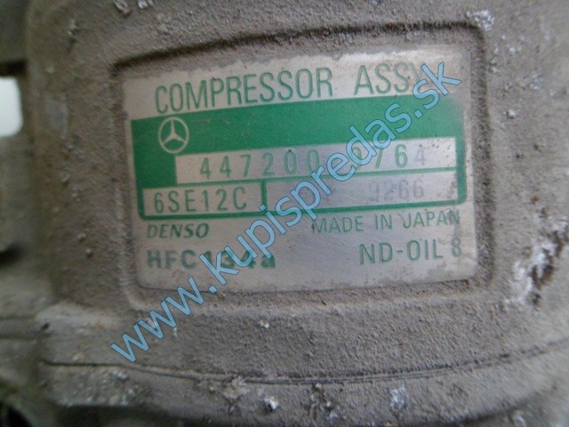 kompresor klimatizácie  na mercedes A W168, autodiely na mercedes A W168