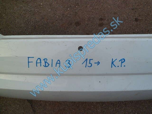 zadný nárazník na škodu fábiu 3 HB, autodiely na 