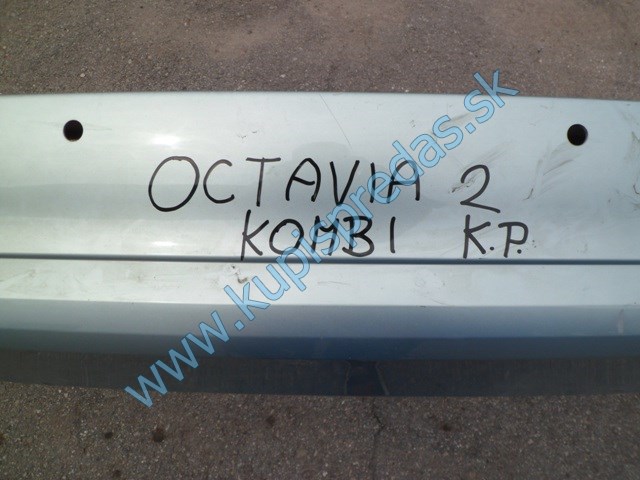 zadný nárazník na škodu octáviu 2 kombi, autodiely na škoda octávia 2 lift, 
