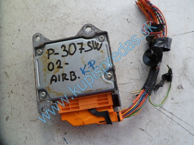 riadiaca jednotka na airbagy na peugeot 307, 9650109280, 