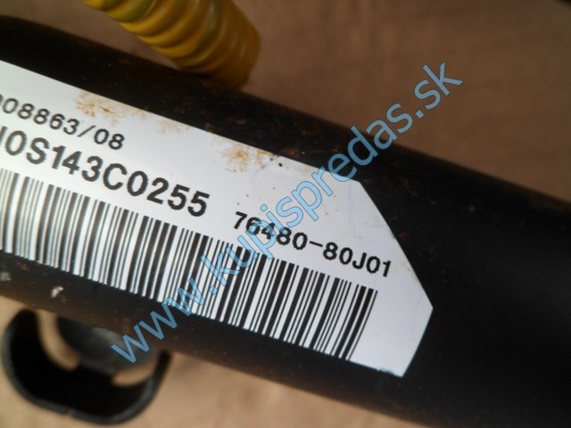 strešný airbag na suzuki sx4, pravý, 76490-80J01, 76480-80J01, 