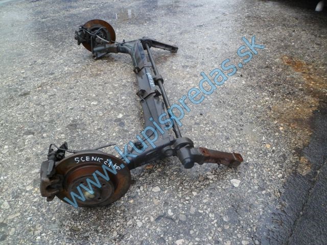 zadná náprava na renault scénic 1, kotúčová, 