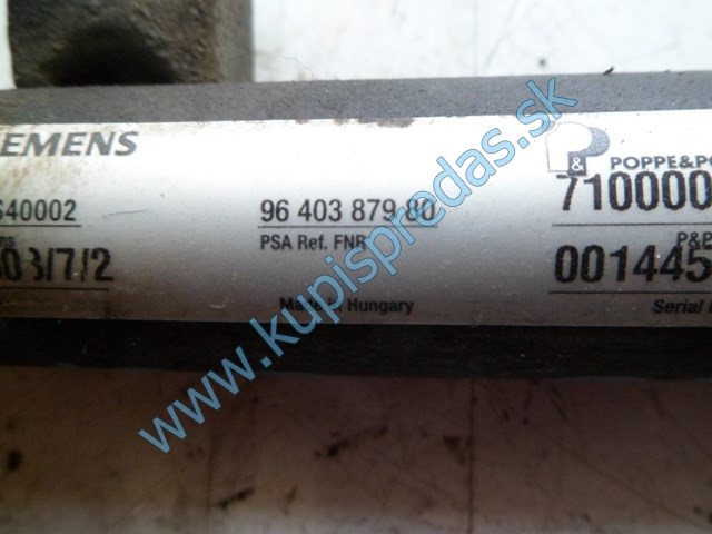 palivová rampa na citroen berlingo 2,0hdi, 03094325130