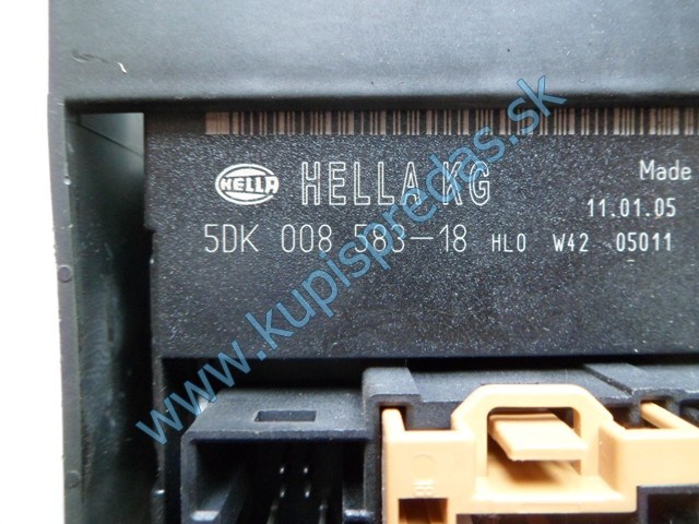 riadiaca jednotka komfortu na seat toledo III, 3, 5DK008583-18