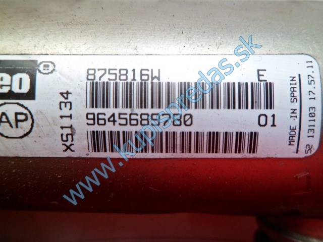 chladič egr 2,0tdci  na ford c-max , 9645689780