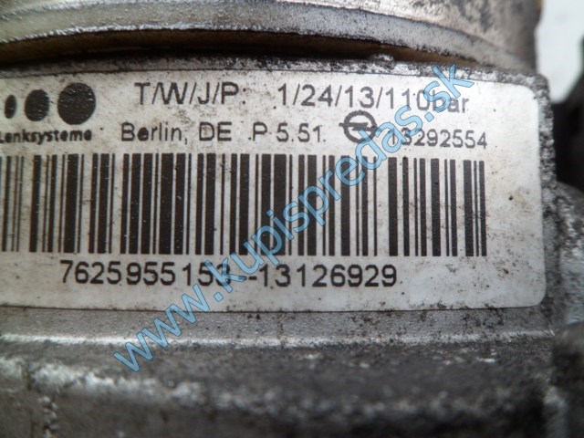 elektrické servočerpadlo na opel zafiru B 1,7cdti, 13292554