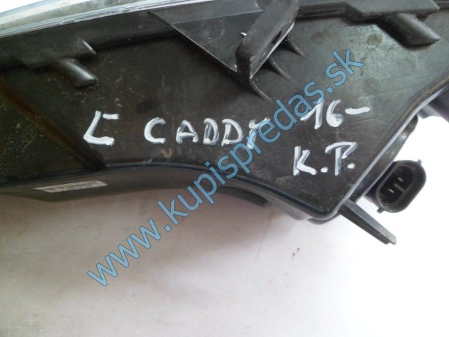 ľavá predná hmlovka na vw volkswagen caddy, 2K5941664A, 