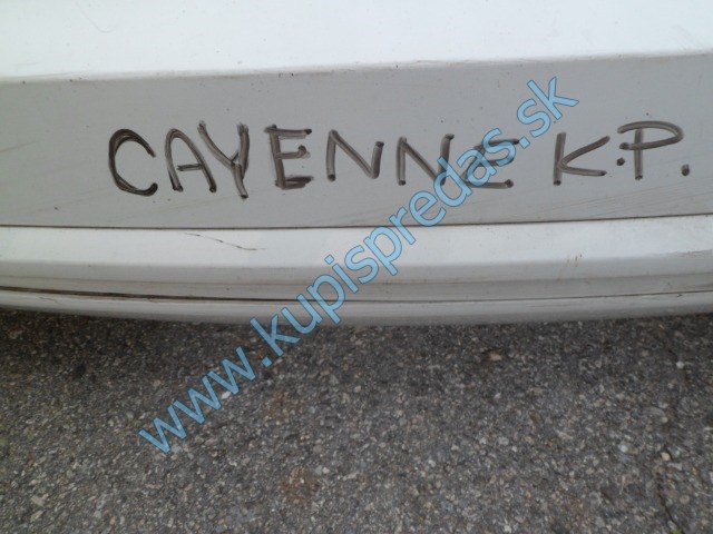 zadný nárazník na porsche cayenne lift, 7P0807421B, 