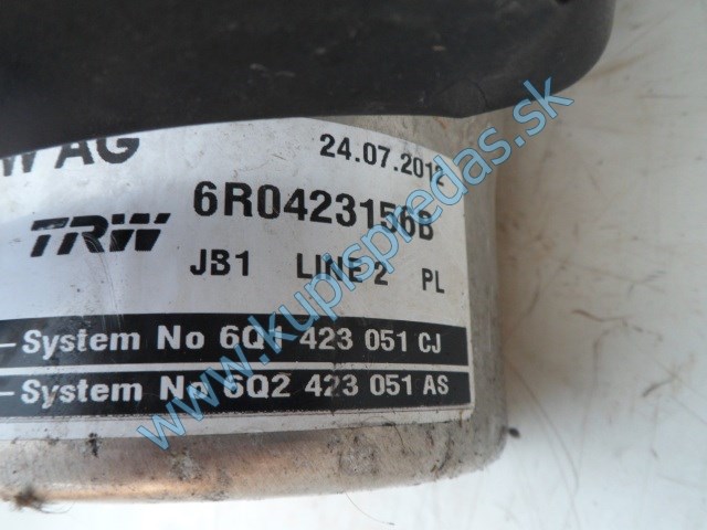 elektrické servočerpadlo na škodu fábiu 2, 6R0423156B