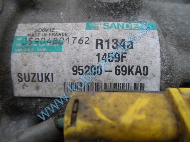 kompresor klimatizácie na suzuki sx4, 1,6d, 95200-69KA0
