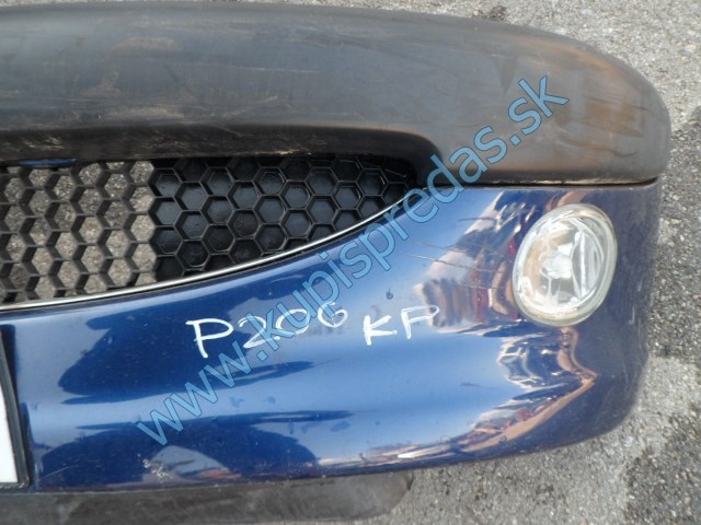 predný nárazník na peugeot 206, kompletný, 