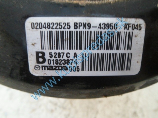 brzdový posilovač na mazdu 3 HB, 2,0i, 88KW, BPN9-43950