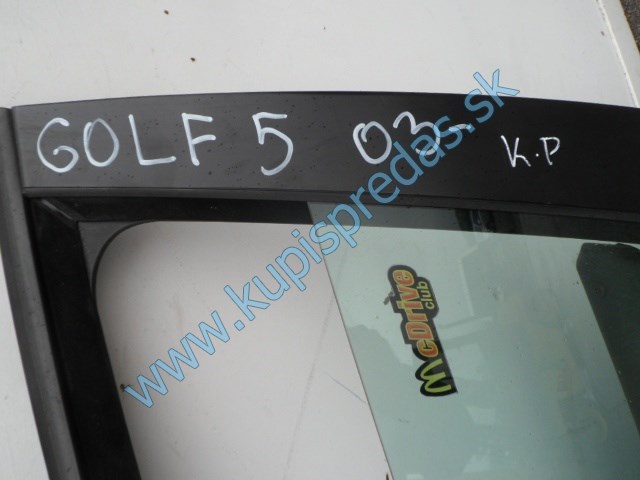 ľavé predné dvere na vw volkswagen golf 5, HB